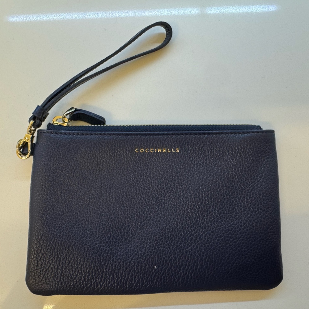 Coccinelle pochette in navy